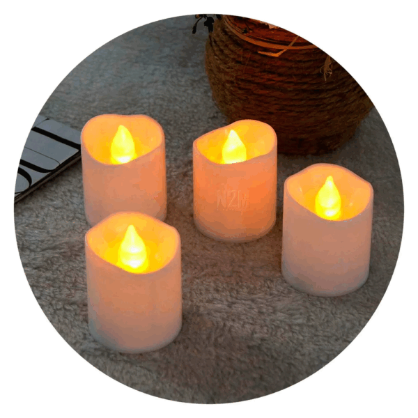 VELA LED EFECTO FUEGO - X24