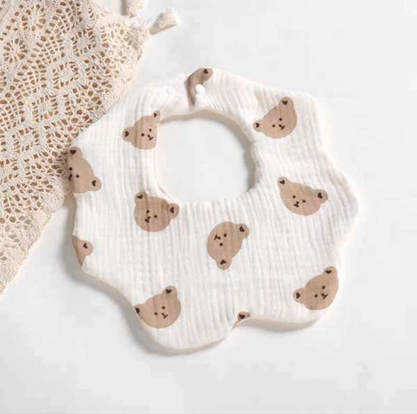 BABERO DE BEBE OSITO X 10 UNIDADES