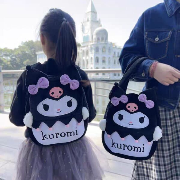 MOCHILA KUEOMI NEGRO 20*28CM