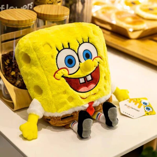 BOB ESPONJA CON PELO 30CM