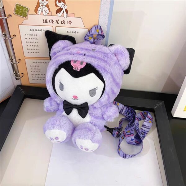 MOCHILA KUROMI RAYAS DE TIGRE