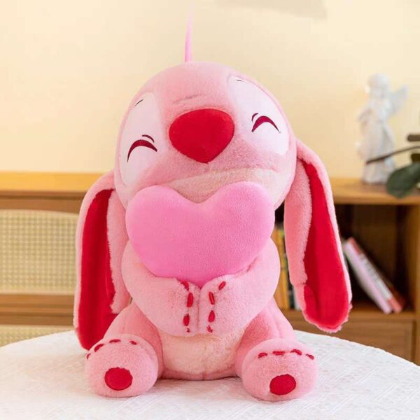 STICH ROSA CON CORAZON 40CM