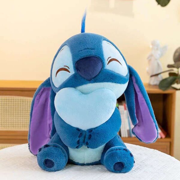 STICH AZUL CON CORAZON 70CM