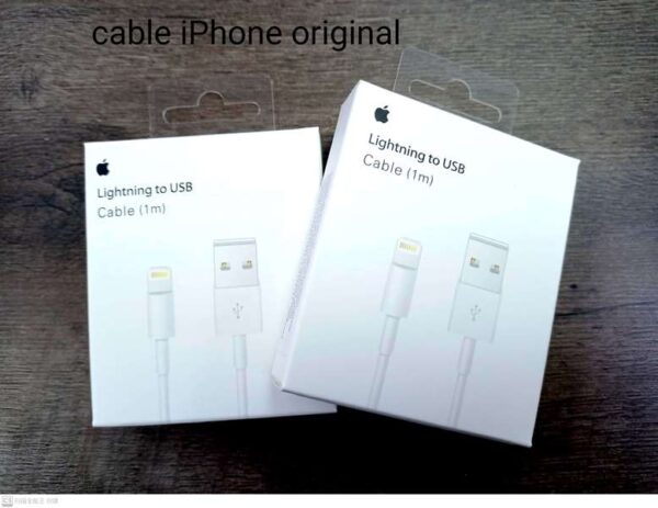 CABLE IPHONE COMUN 1M