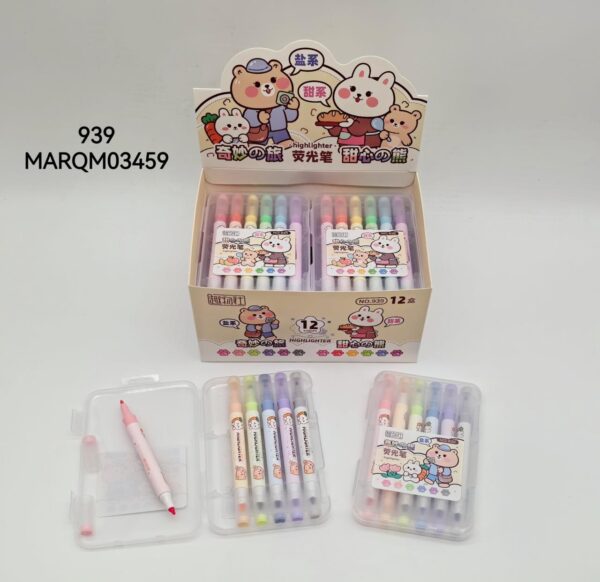 RESALTADOR 12COLORES 939-192