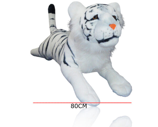 TIGRE BLANCO ECHADO 80CM