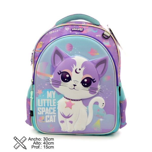Mochilla Cat 3D 16 Pulg