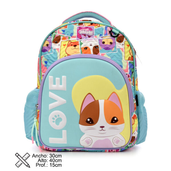 Mochila Dog Love 16 Pulg