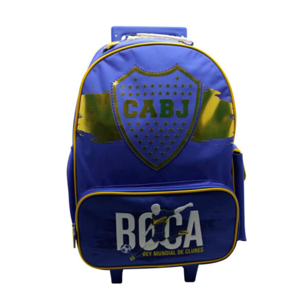 Mochila Boca Jr. 18" Con Carro