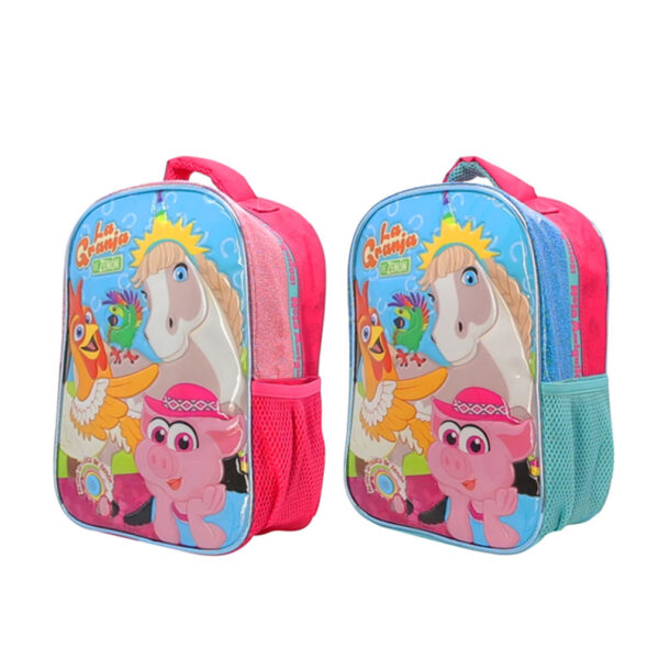 Mochila La Granja De Zenon 12" Espalda Con Sonido