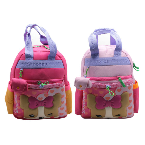 Mochila Simones 16" Espalda Con Monedero