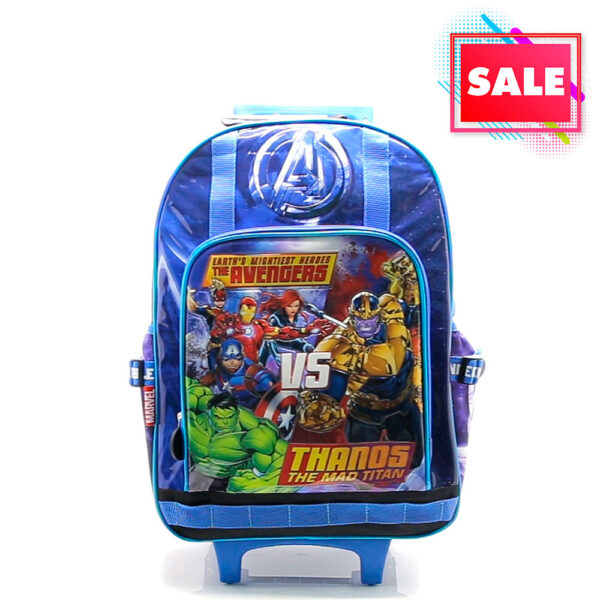 Mochila Avengers 18" Con Carro