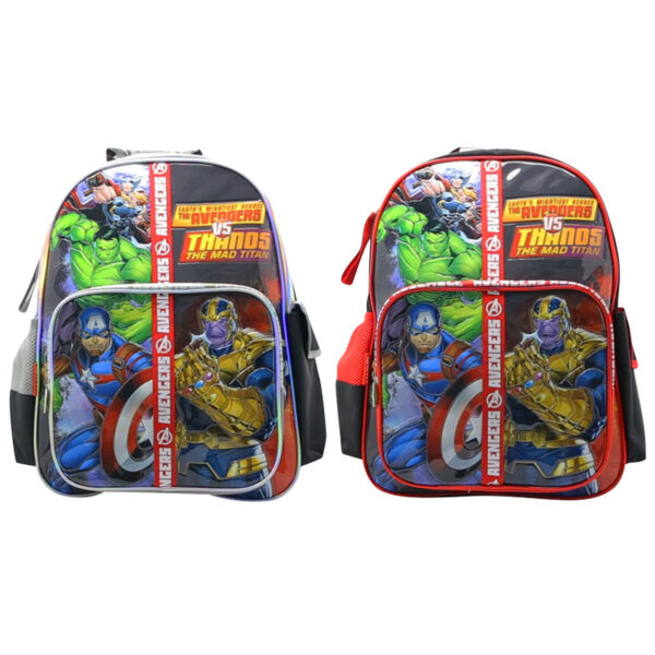 Mochila Avengers 18" Espalda 2 Colores