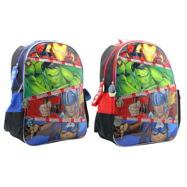 Mochila Avengers 18" Espalda 2 Colores