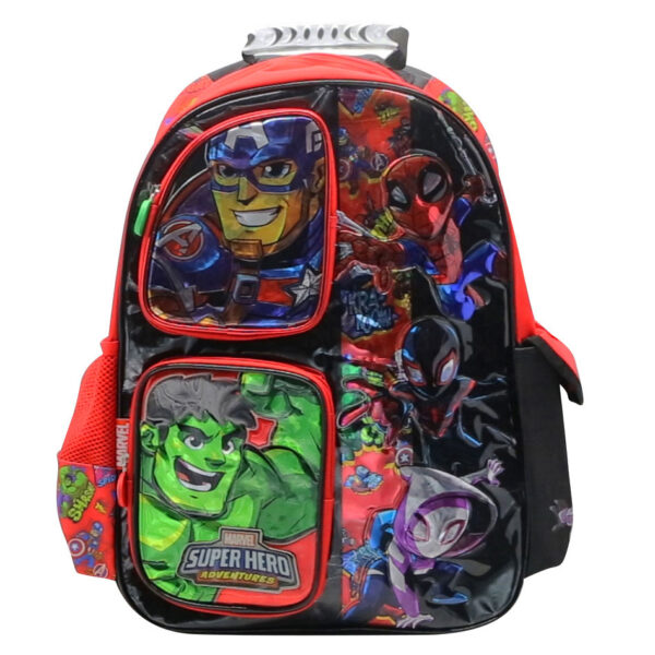 Mochila Avengers 18" Espalda 5 Bolsillos