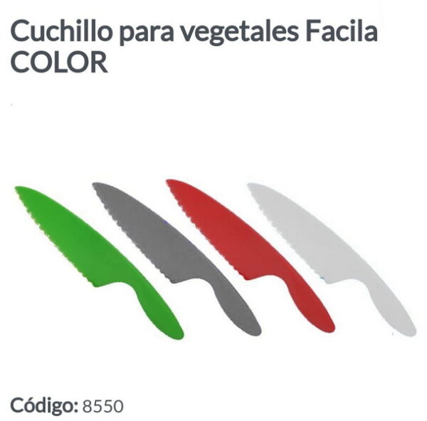 CUCHILLO PARA VEGETALES FACILA 8550