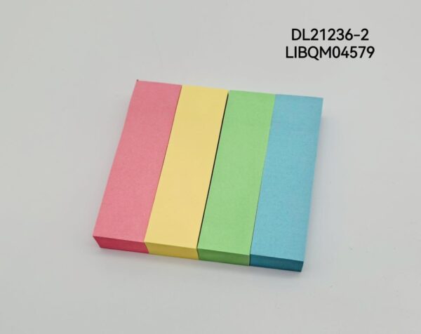 STICK NOTAS 76*76MM 4P DL21236-2-360