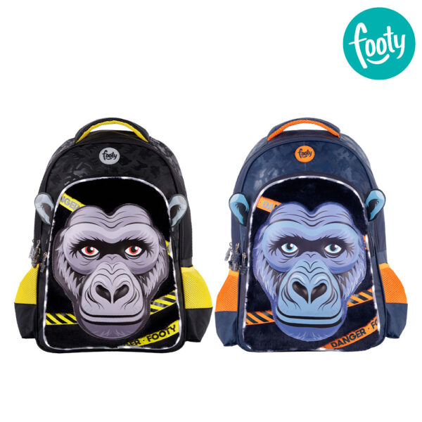 Mochila Espalda 18 Pulg Con Luz Led Gorilla