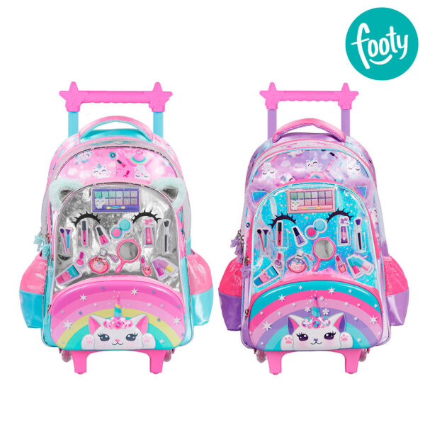 MOCHILA CARRO CON LED MAKE UP