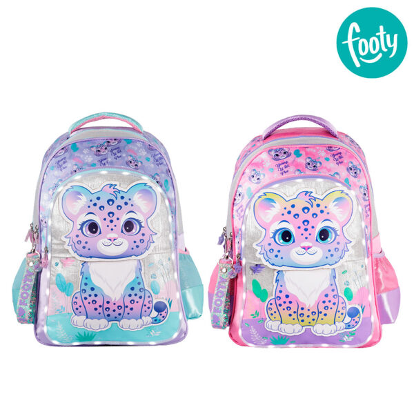 MOCHILA ESPALDA 18"SWEET LEOPARDO