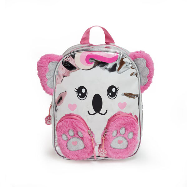Mochila De 12 Pulg Detalles En Peluche