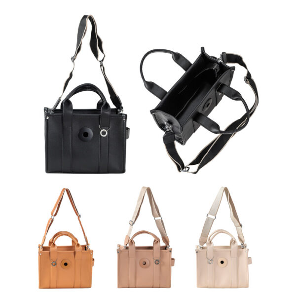 Cartera Tote Bag PU Correa Al Hombre Ajustable/Extraible