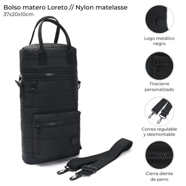 Bolso Matero Loreto 37x20x10 Cm