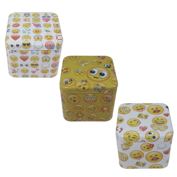 Lata Emoji 7x7x6.5 Cm