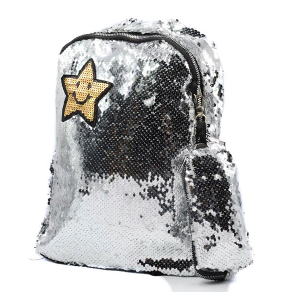 Mochila De Espalda 14" Lentejuelas- Cart