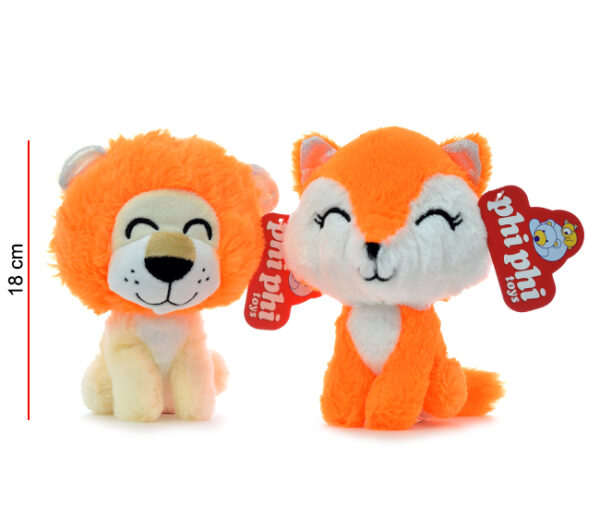 LEON Y ZORRO 18CM