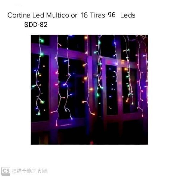 LUZ LLUVIA LED 96 LUSES SDD-82/SDD-09-C-100