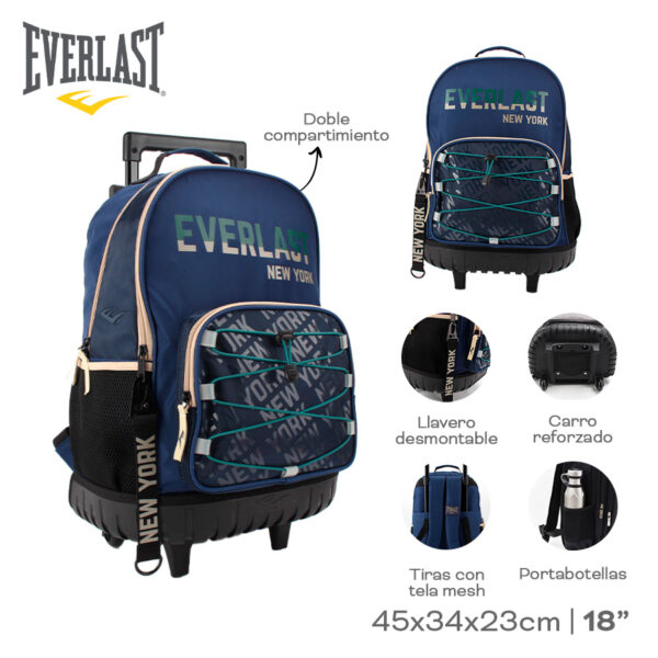 Mochila Carro Everlast 18"