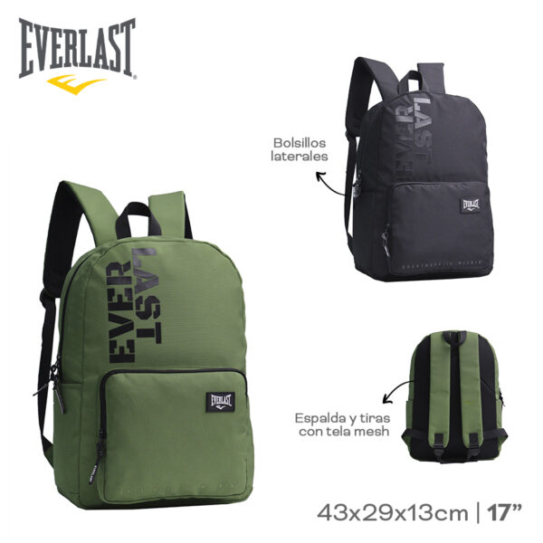 Mochila Everlast 17"