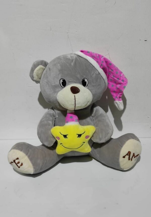 Oso con luna y estrella 28cm