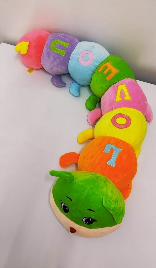Gusano con letras 120cm grande
