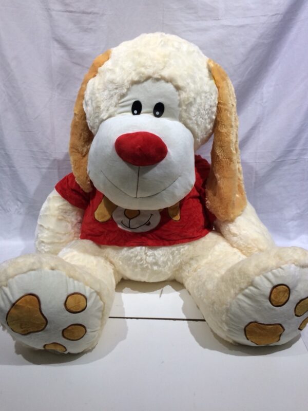 Perro con capucha 2 colores 80cm