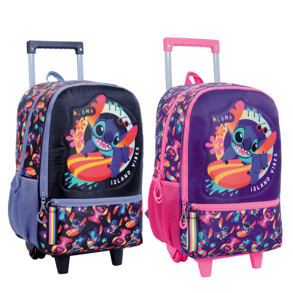 Stitch Mochila 17" Carro Surf
