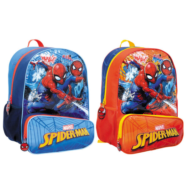 Spiderman Mochila 16 Pulg Espalda Spider Line