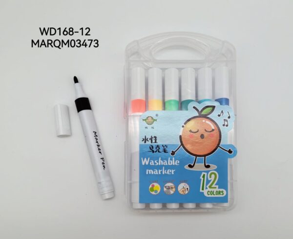 MARCADORES 12COLORES WD168-12-144