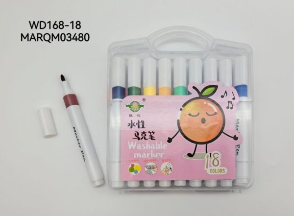 MARCADORES 18COLORES WD168-18-96