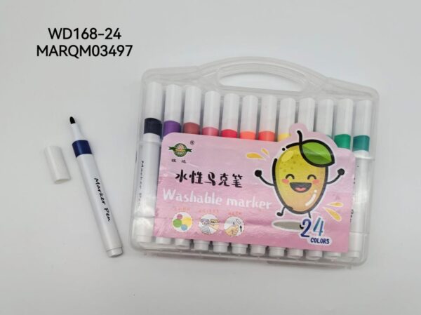 MARCADORES 24COLORES WD168-24-72