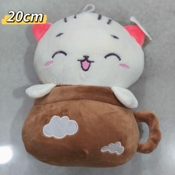 Gato en taza 20cm