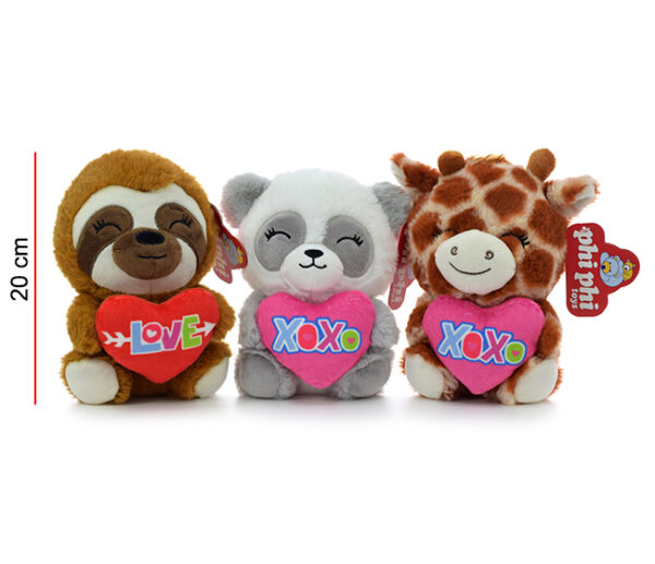 ANIMAL CON CORAZON 18CM