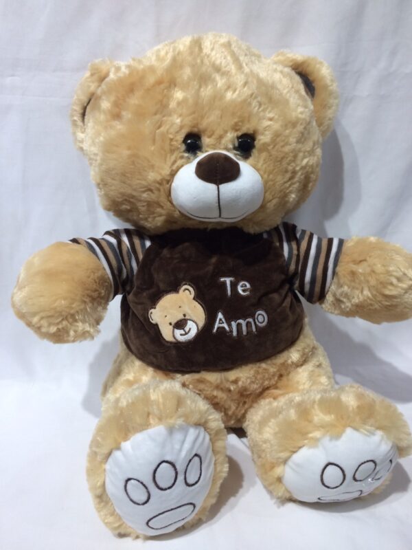 Oso con remera 40cm