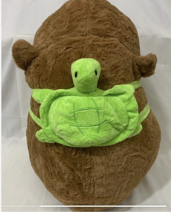 capibara  con tortuga 40cm