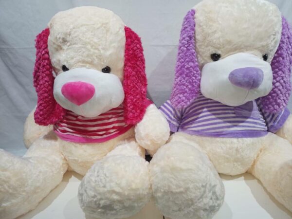 PERRO C/REMERA 2COL 80CM