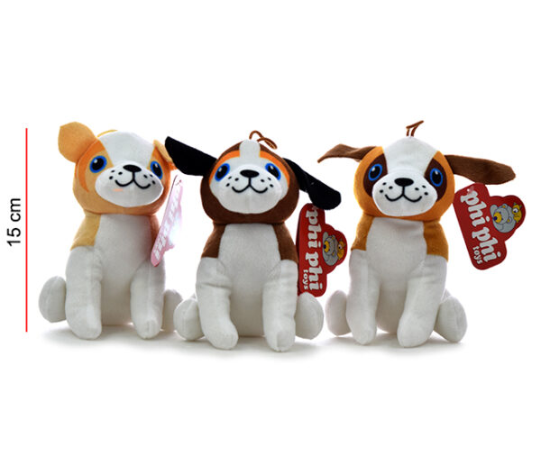 PERROS 3 RAZAS 15CM