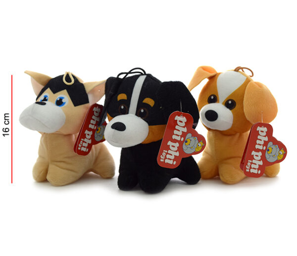 PERRO DE RAZAS 16CM