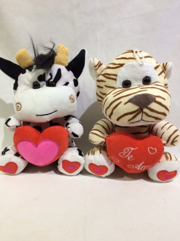 Animales con corazón 20cm