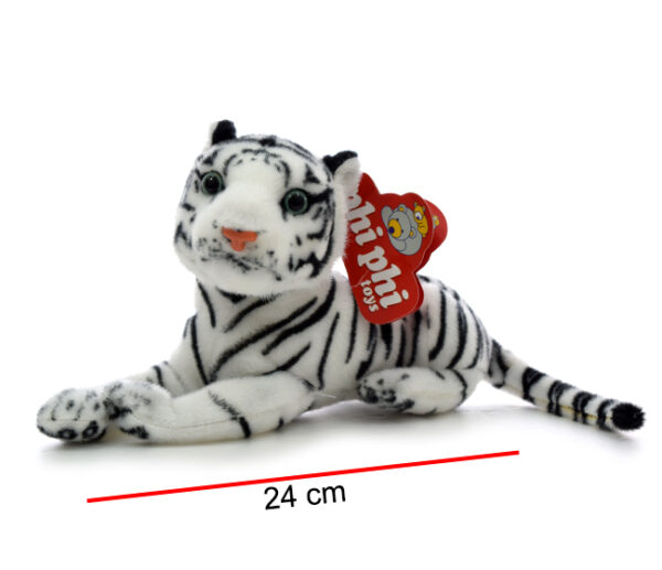 TIGRE BLANCO ECHADO 24CM